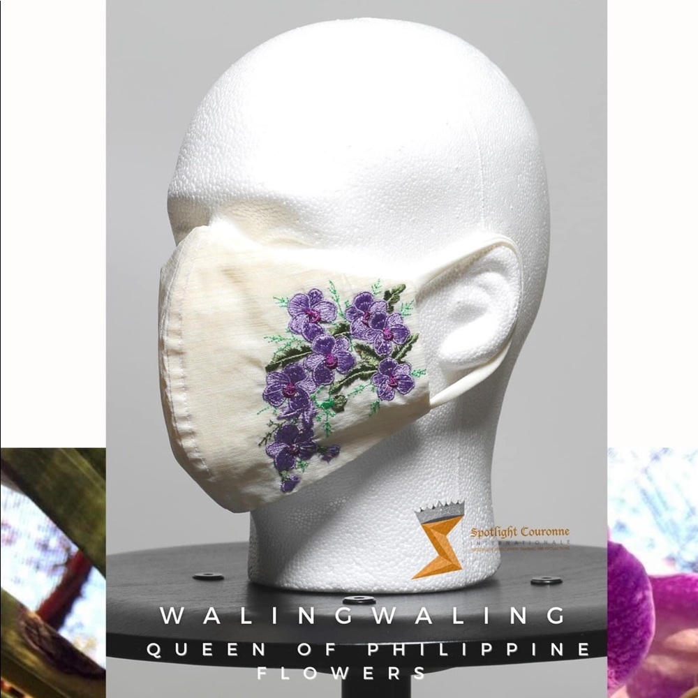 Embroidered Couture Face Masks